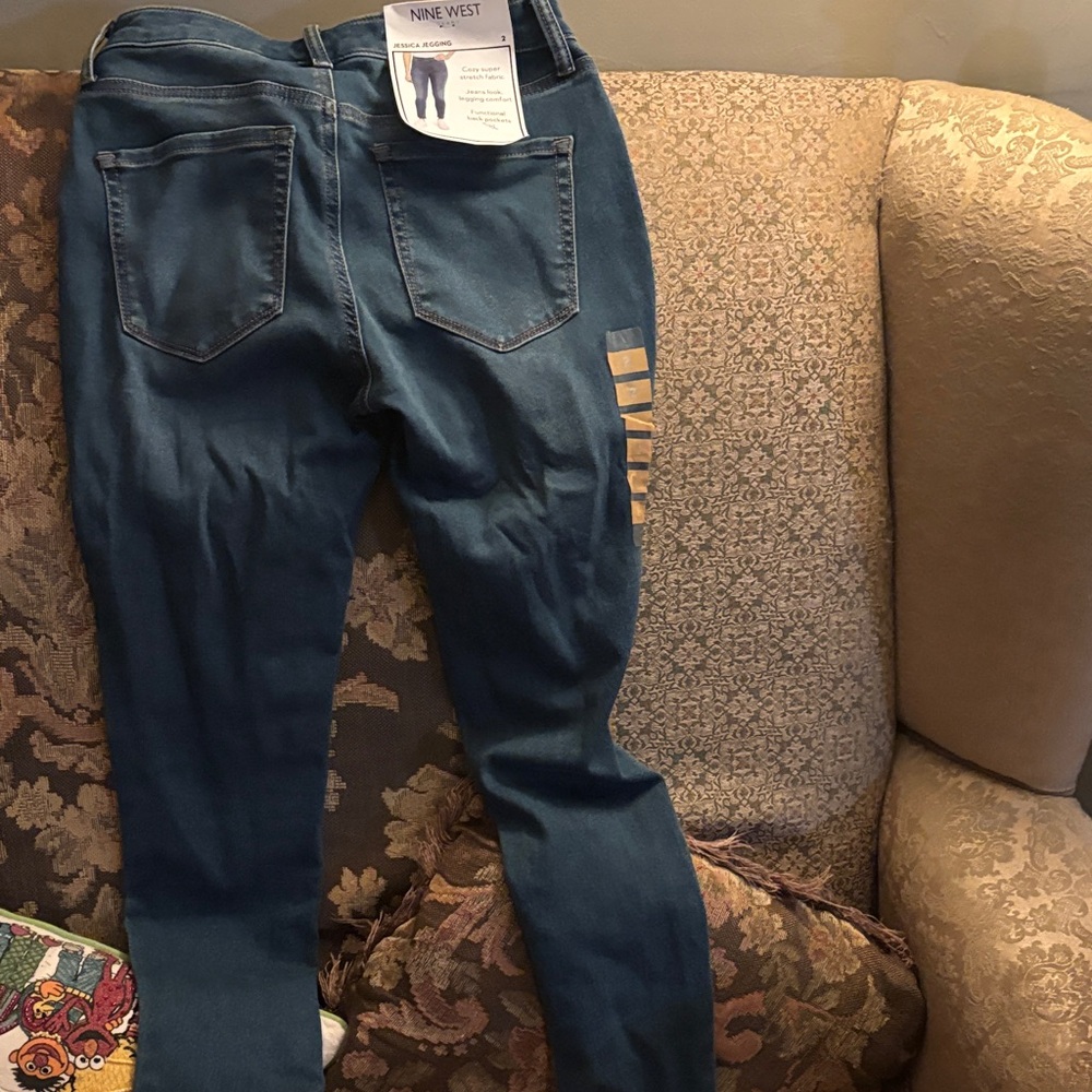 Nine West Women's Dark Blue Skinny Jeans
